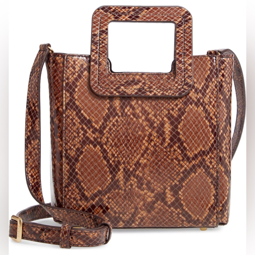 Staud Mini Shirley Leather Tote